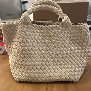 Naghedi St Barths Mini Tote Ecru